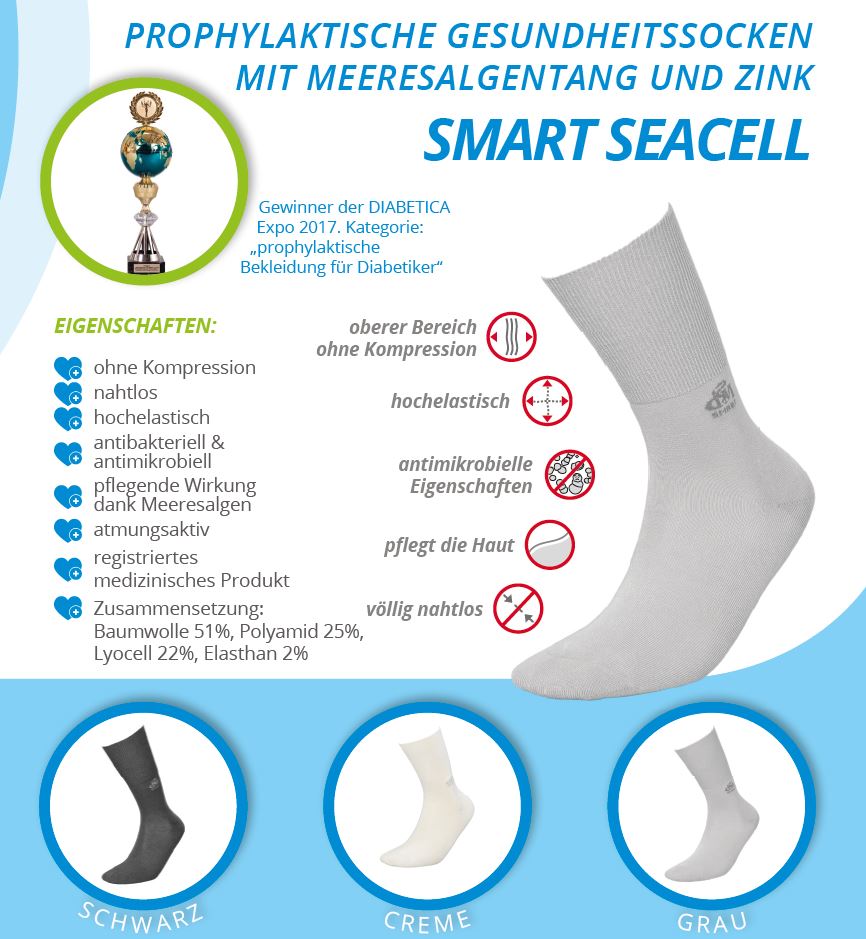 DEOMED Smart SeaCell Socken