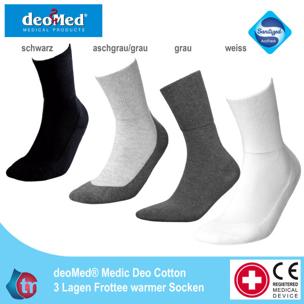 DEOMED® Medic Deo Cotton Diabetikersocke