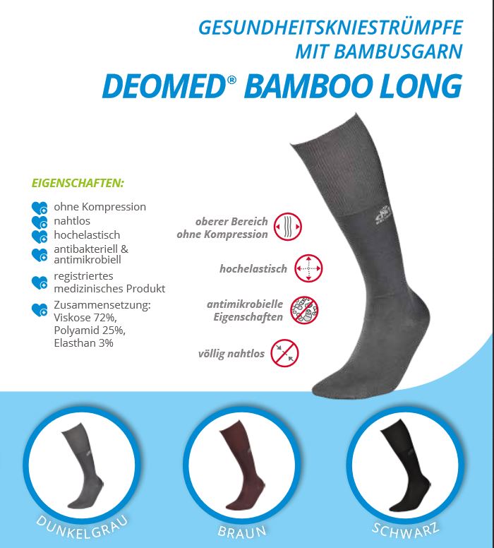 DEOMED Bamboo Long Kniestrümpfe